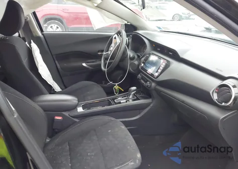 2022 Nissan Kicks Sv Xtronic Cvt from USA, damaged, VIN 3N1CP5CV1NL509217